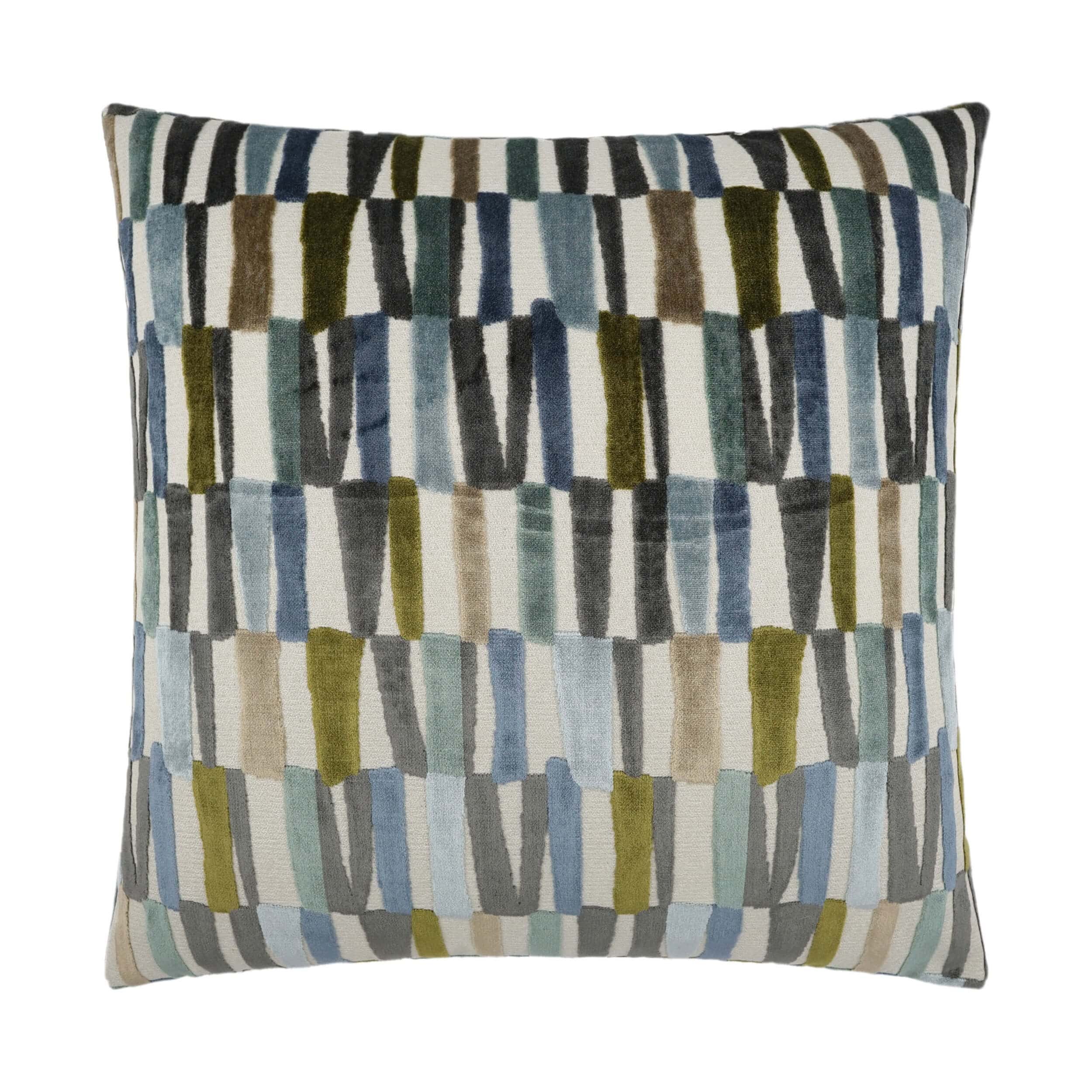 Image of Strata Pillow, Indigo