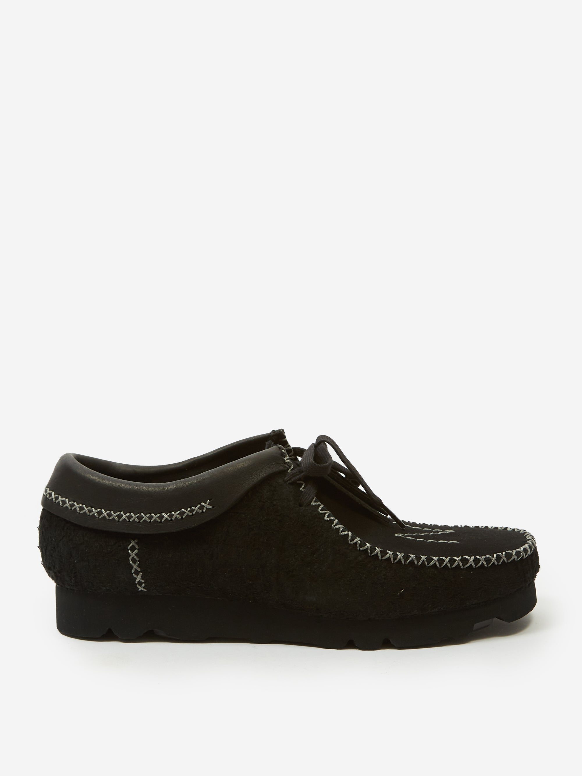 Image of Clarks Originals x Neighborhood Wallabee NBHD - Black Suede