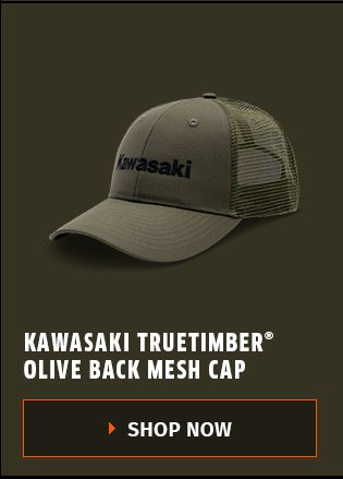 Kawasaki TrueTimber® Olive Back Mesh Cap