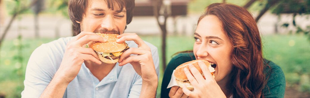 What are plant-based “meat” burgers?