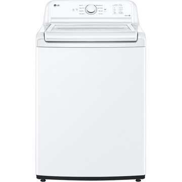 LG 4.1 cu ft Top Load Washer with Agitator - White, 6100W