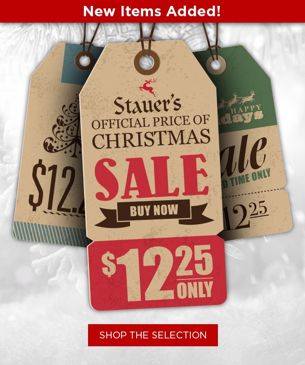 It's the last Official Price of Christmas Sale of the year!