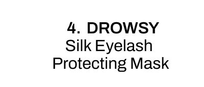 Silk Eyelash Protecting Mask