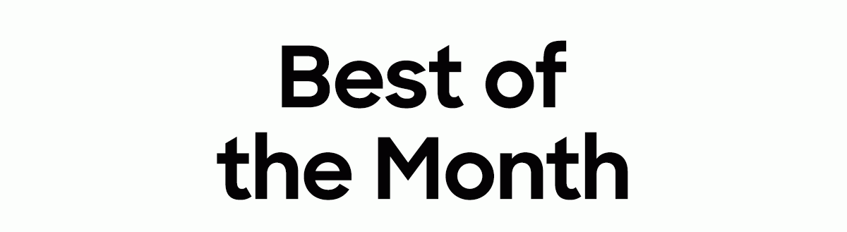 Best of the Month