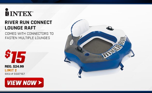 Intex River Run Connect Lounge Raft