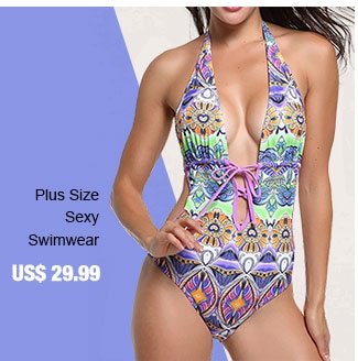 Plus Size Sexy Swimwear