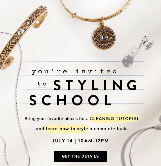 Come to our styling event to learn how to build a complete jewelry look and more.