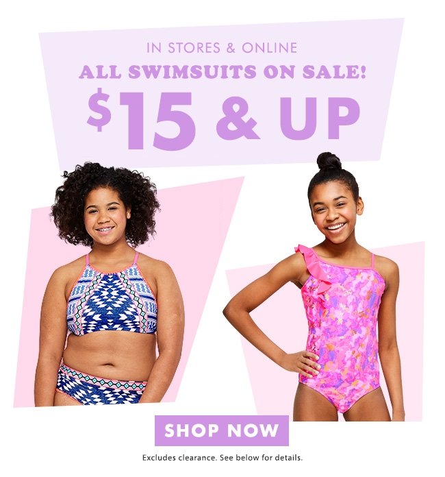 justice swimsuit sale