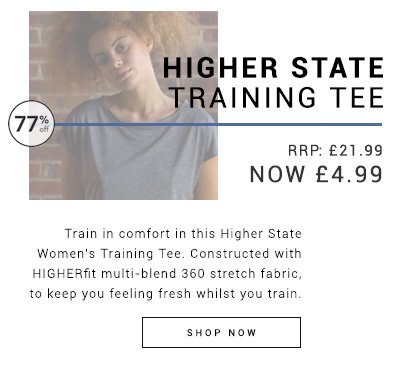 Higher State Training Tee Shop Now