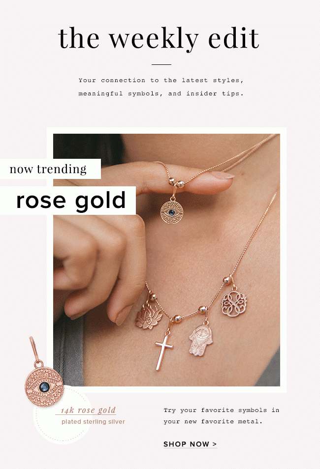 Shop all 14 carat Rose Gold Plated Sterling Silver styles.