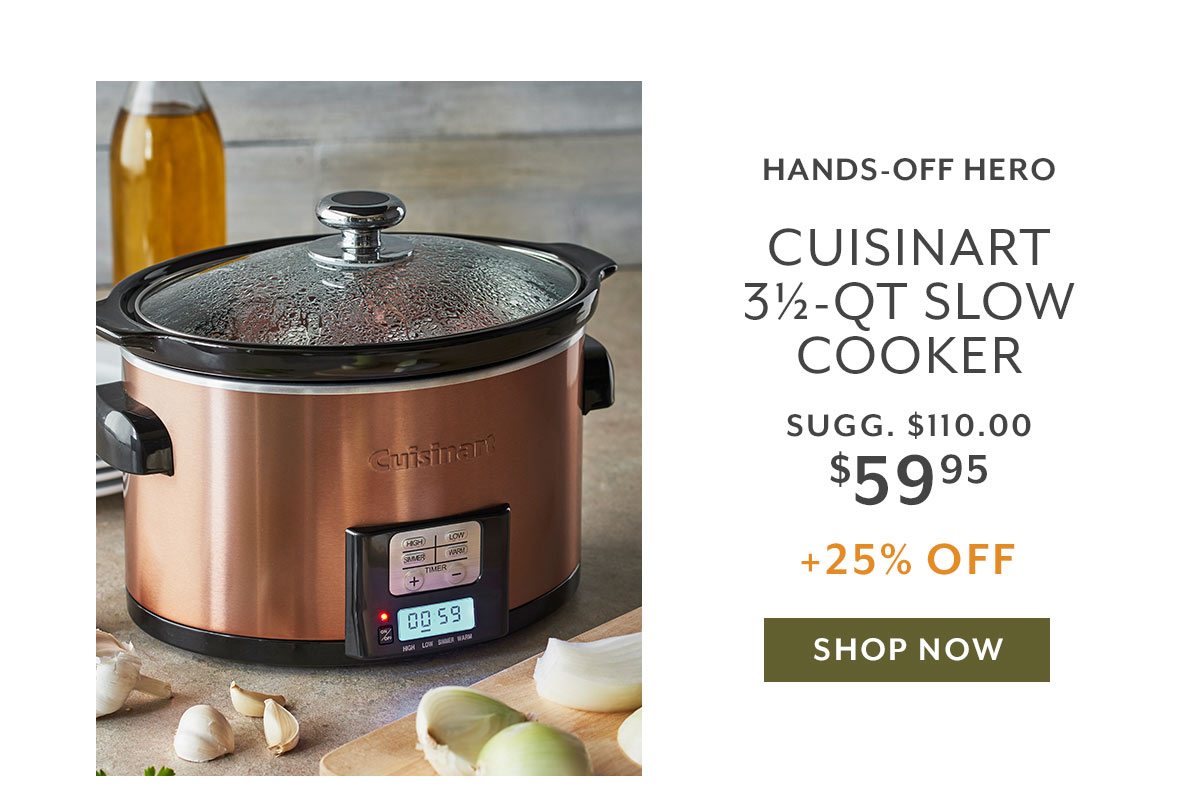 Cuisinart 3.5-QT Slow Cooker