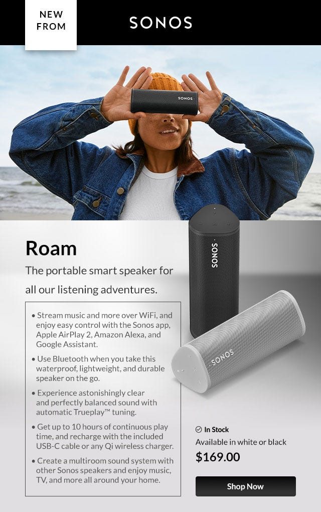 New From Sonos