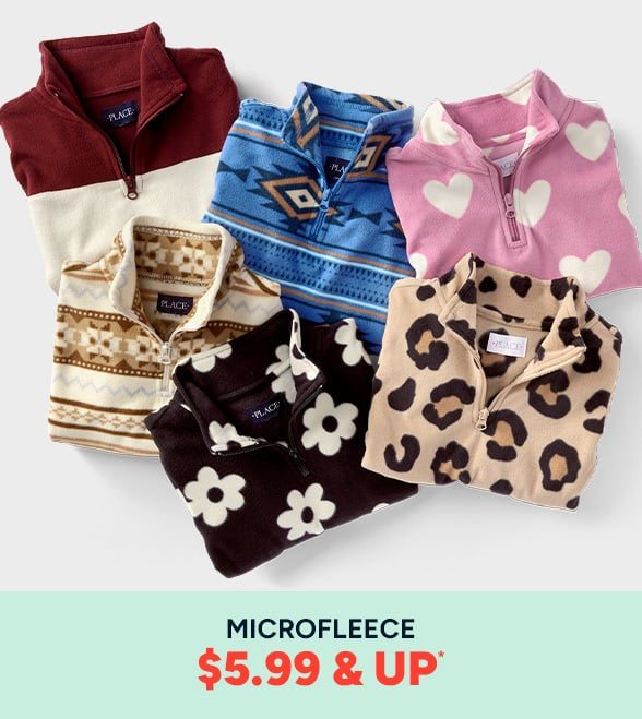 $5.99 & up Microfleece