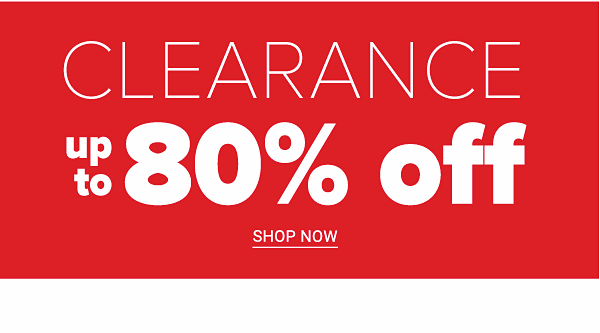 Clearance Up to 80% off - Shop Now