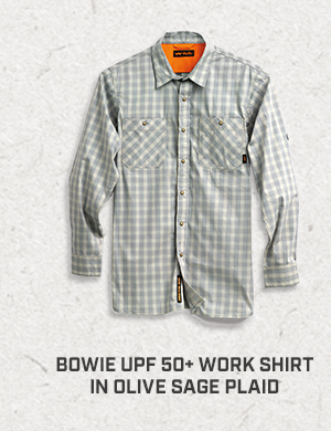 Bowie UPF 50+ Work Shirt 