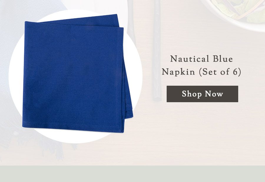 Nautical Blue Napkin (Set of 6) 
