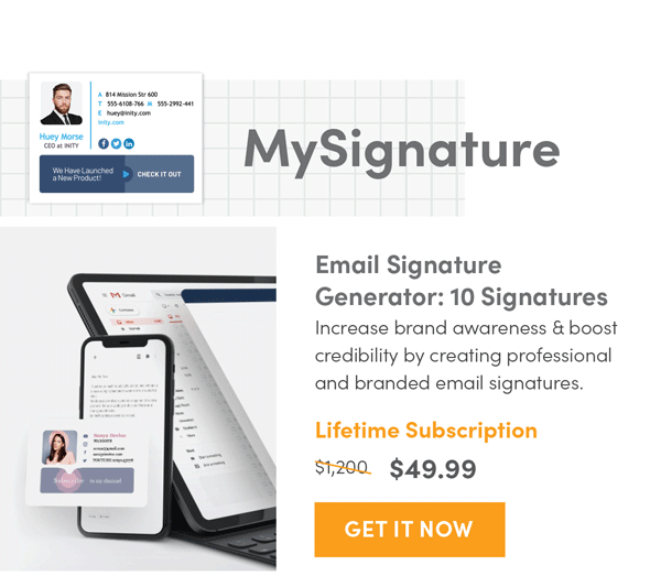 MySignature | Get Now