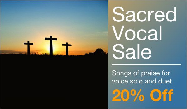 20% off Sacred Vocal Sale