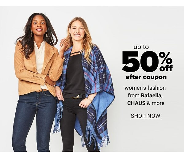 Up to 50% off after coupon women's fashion from Rafaella, Chaus and more - Shop Now