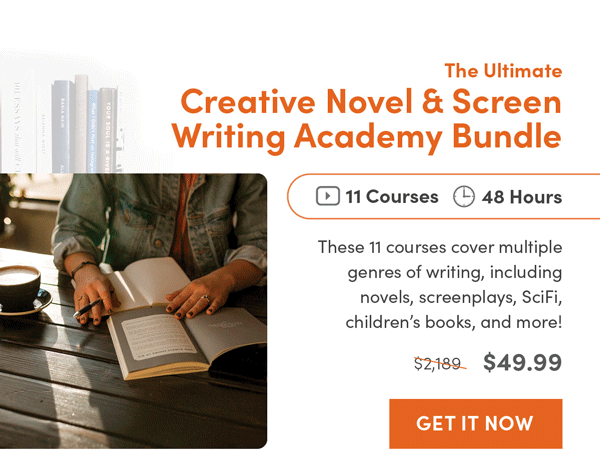 Creative Novel & Screenwriting Academy Bundle | Get It Now