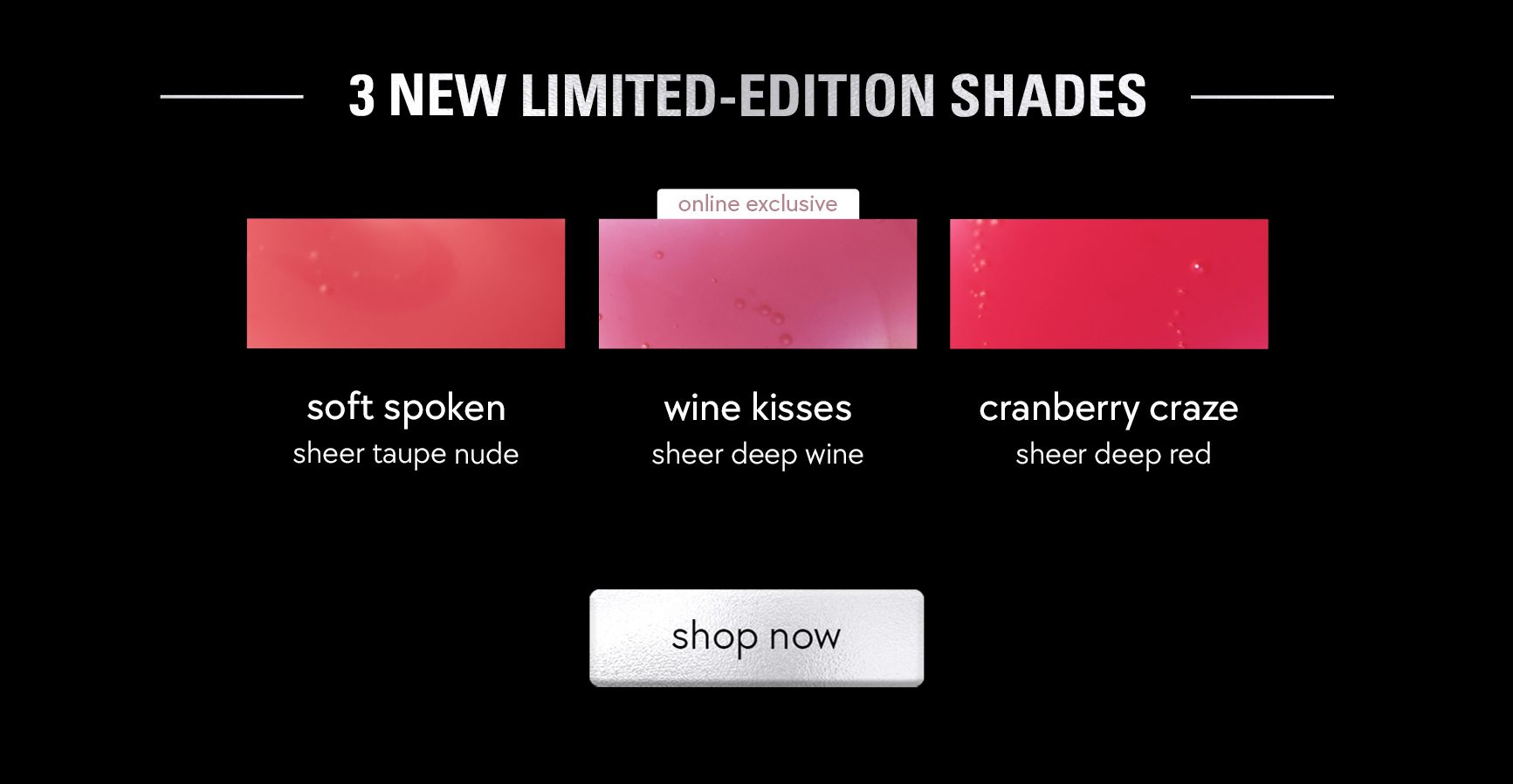 shop gloss drip in 3 limited-edition shades