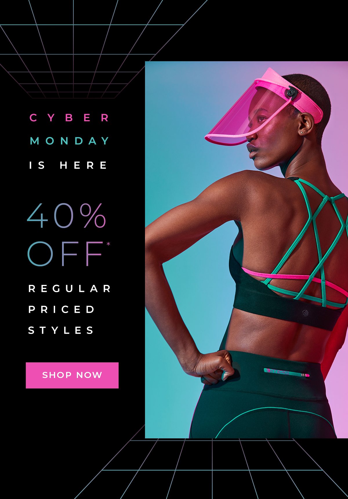 Cyber Monday Is Here - 40% Off Regular Priced Styles