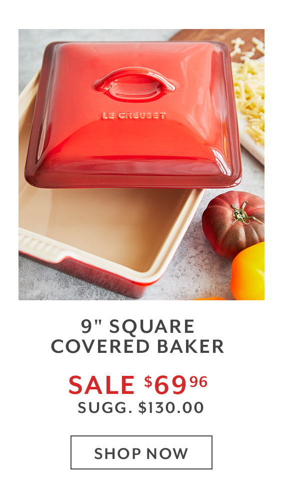 Covered Square Baker