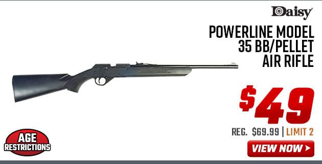 Daisy Powerline Model 35 BB/Pellet Air Rifle