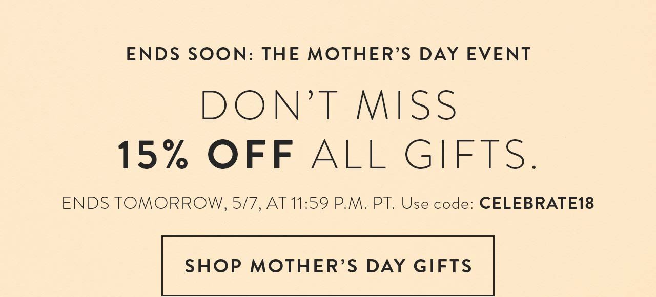 Shop Mother's Day Gifts