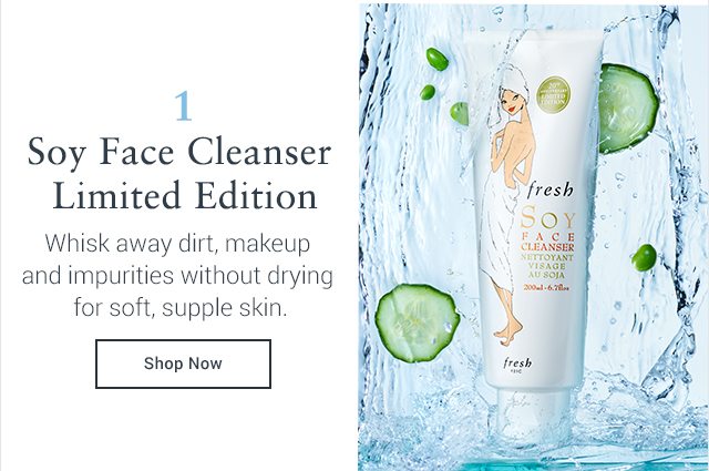 Limited Edition Soy FaceCleanser