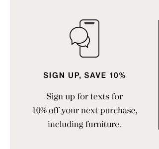 Sign up, save 10%