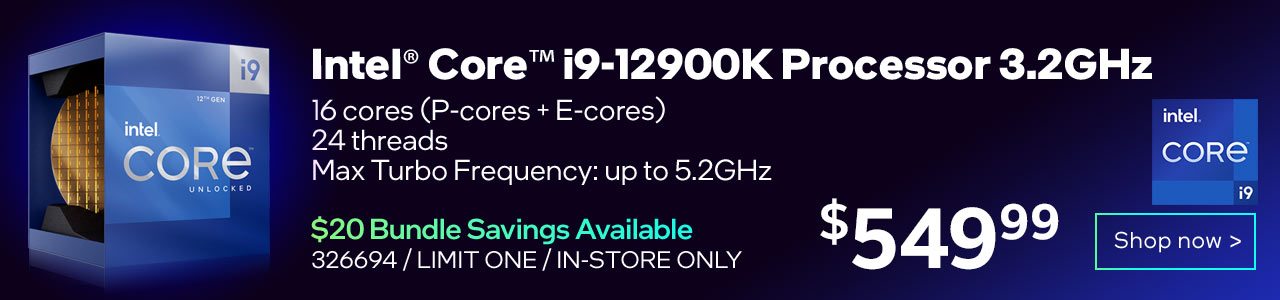 Intel Core i9-12900K 3.2GHz - Shop Now