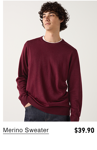 PDP6 - MEN MERINO SWEATER