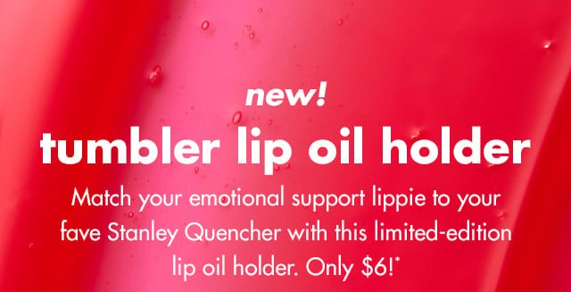 Match your emotional support lippie to your fave Stanley Quencher