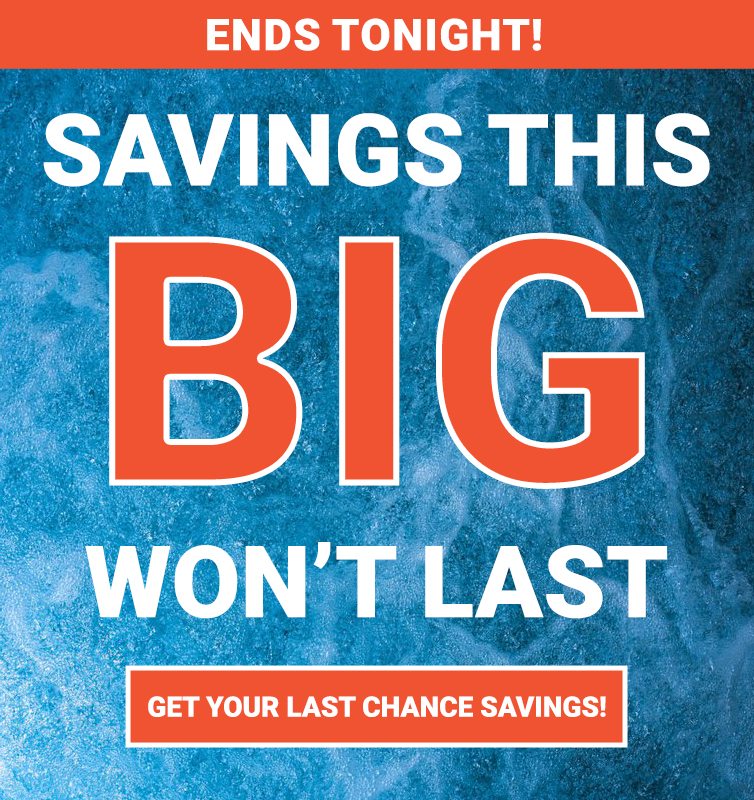 BIG SAVINGS!