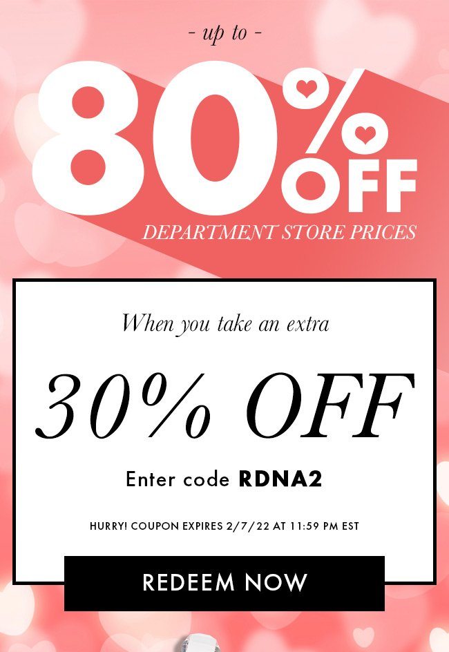 Open quick to use this 30 off coupon (you shouldn't miss out