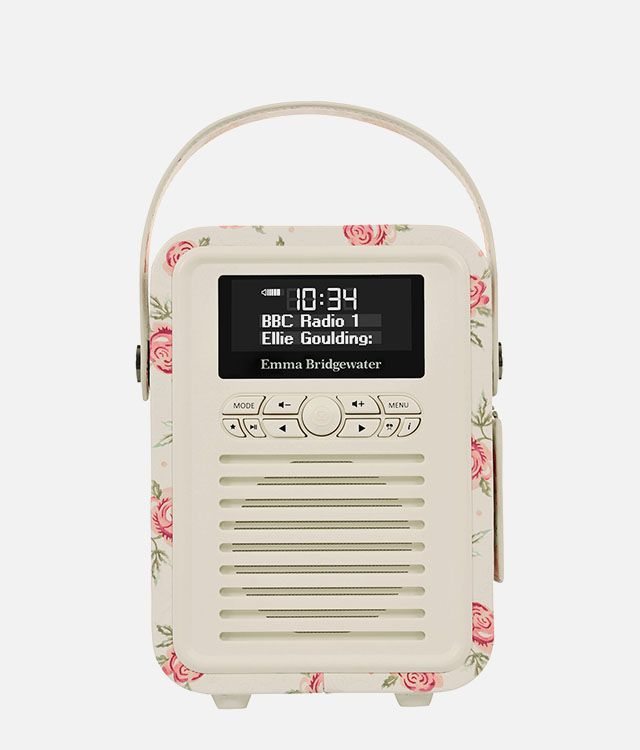 VQ Retro Mini Bluetooth Digital Radio, Emma Bridgewater Patterns