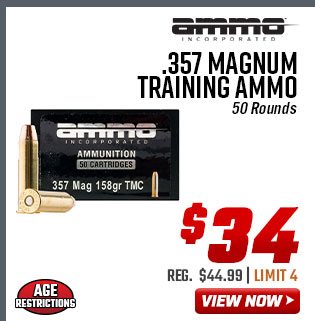 Ammo, Inc. .357 Magnum Training Ammo