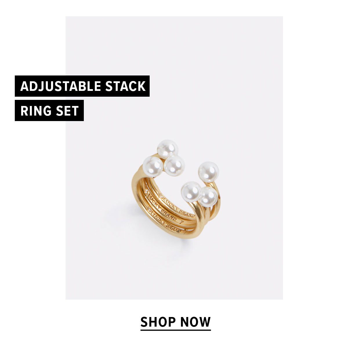 Adjustable Stack Ring Set