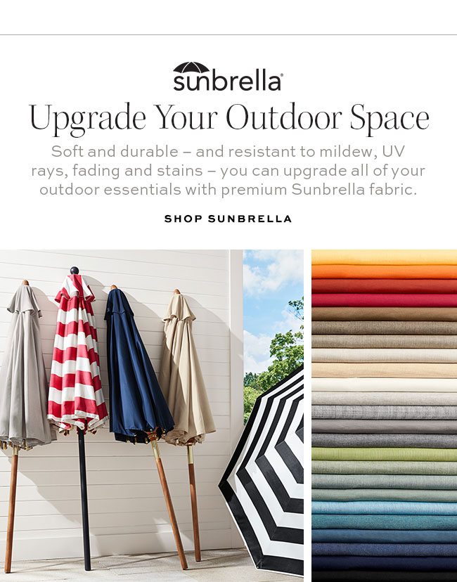 Upgrade to Sunbrella Fabric