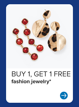 Image of jewelry. Buy one, get one free fashion jewelry.