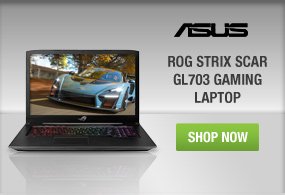 Shop Asus Rog Strix Scar GL703 Gaming Laptop