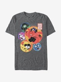 Guys Superhero Team Circles Tee