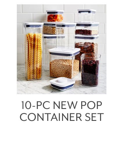 10-Pc New Pop Container Set
