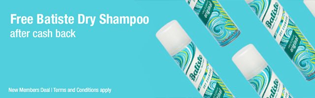 FREE Batiste Dry Shampoo