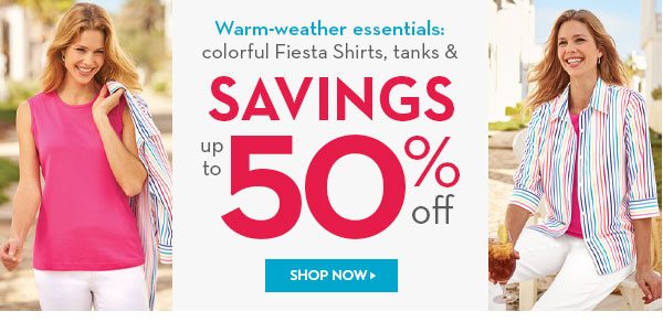 Women's Savings up to 50% off