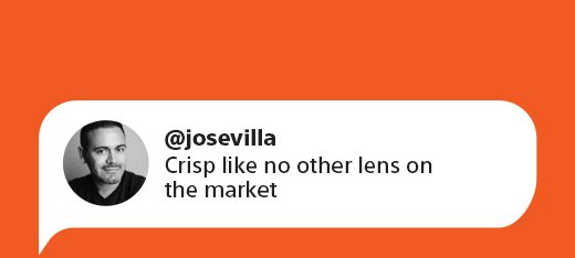 @josevilla Crisp like no other lens on the market