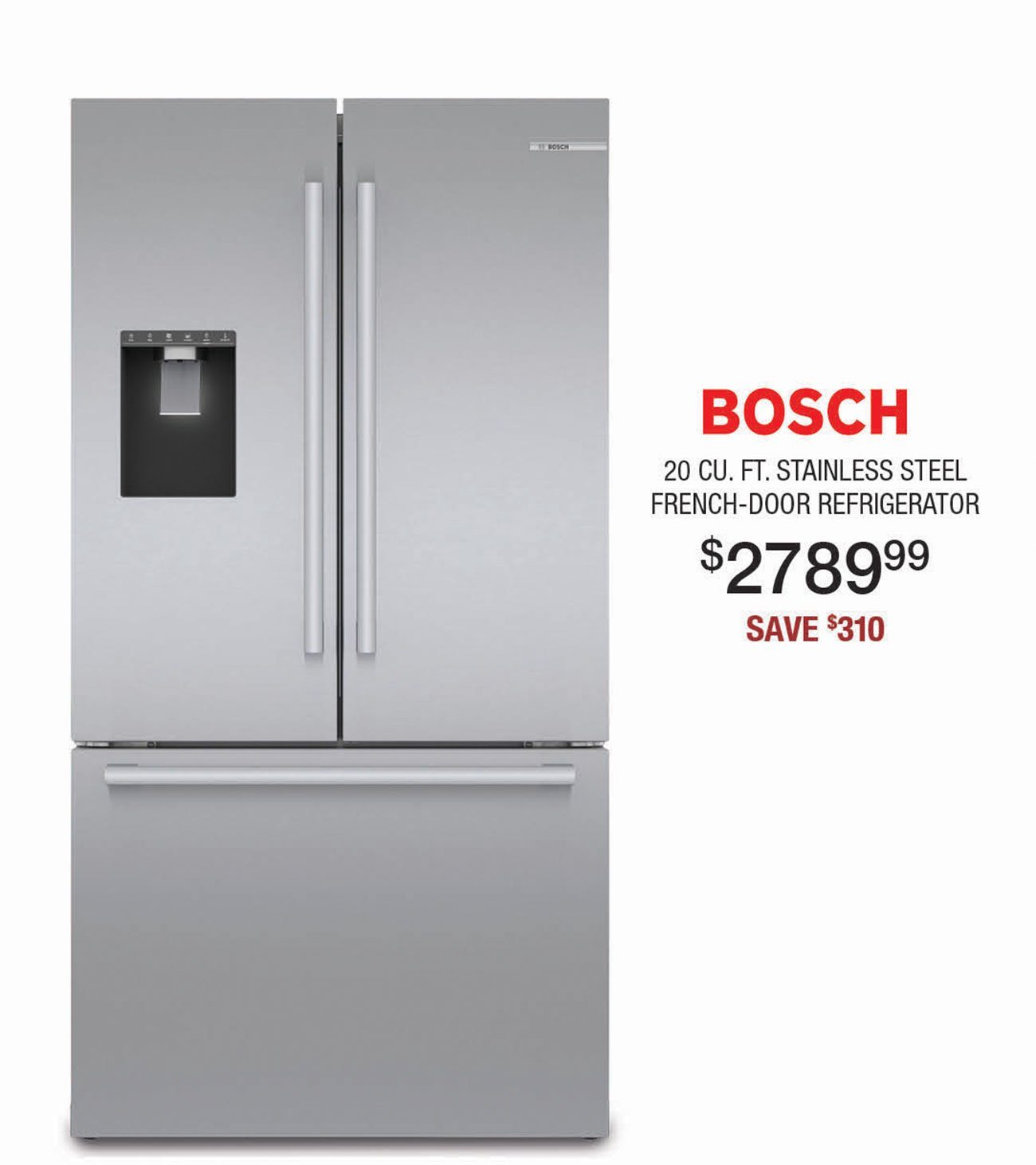 Bosch-Stainless-French-Door-Fridge-UIRV