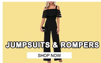 JUMPSUITS & ROMPERS