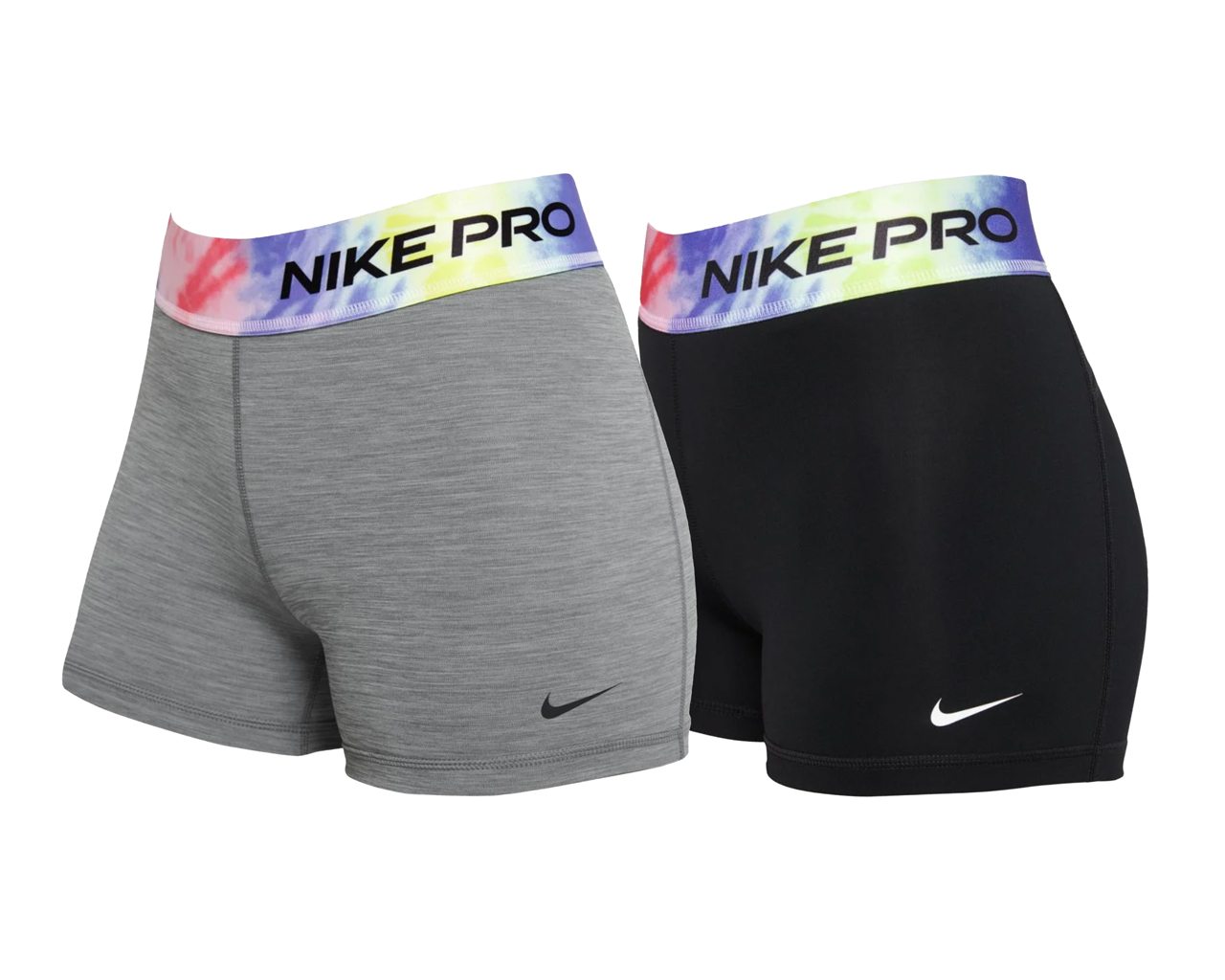 Nike Women's 3" Pro Training Shorts - Tie Dye